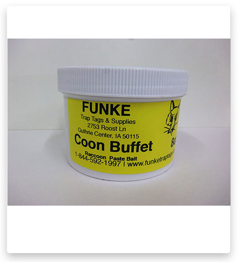 Funke Coon Buffet Bait 8 Oz. Cebo para mapache