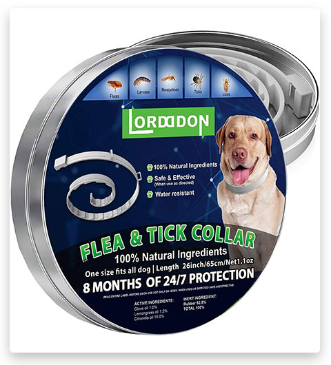 LORDDDON Flea Collar For Dogs