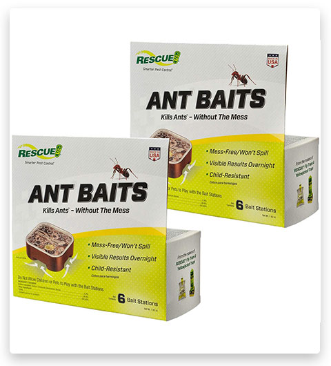 RESCUE! Ant Trap Baits Killer for Indoor Use