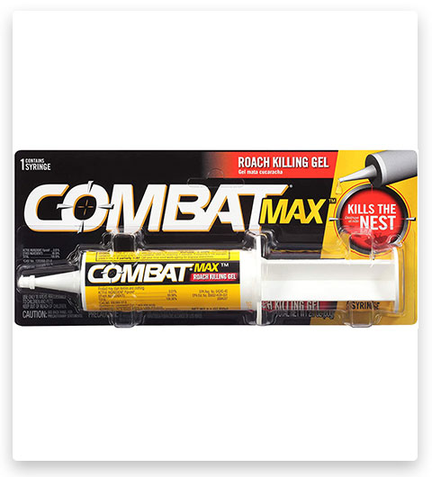 Combat Max Roach Killing Bait Gel for Indoor and Outdoor Use