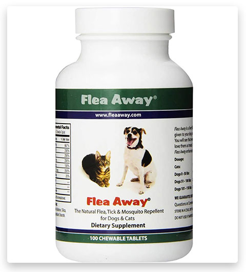 Flea Away All Natural Flea, Mosquito and Tick Repellent for Pets