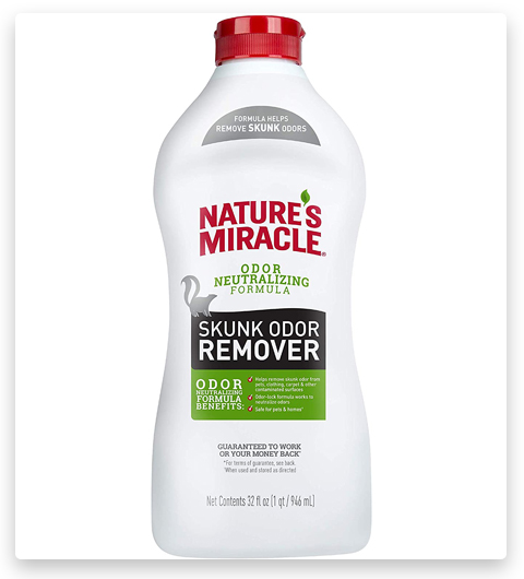Nature's Miracle Skunk Odor Remover pour les chiens