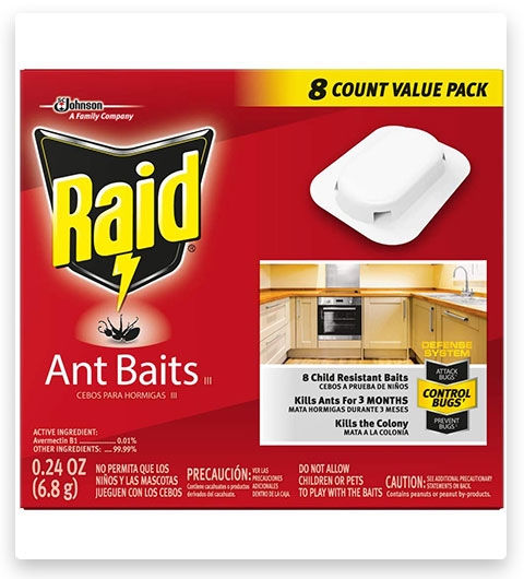 Raid Max Double Control Ant Traps Baits