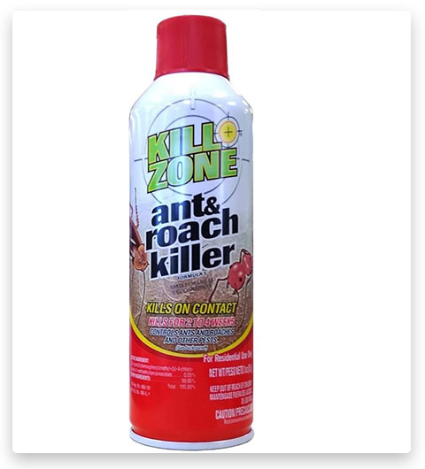 Kill Zone Ant & Roach Killer Fórmula 3 Aerosol para hormigas de contacto y residuales