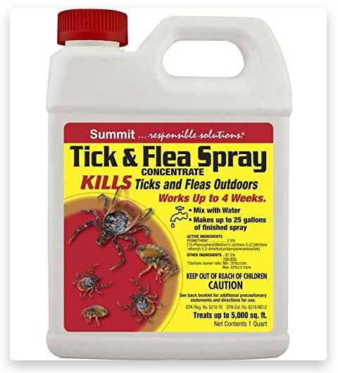 Summit Reponsible Solutions. Concentrate Flea & Tick Spray for Yard
