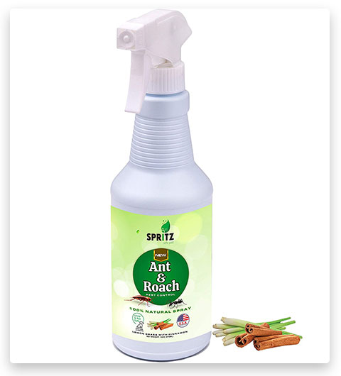 Spritz Organic Pest Control Spray pour cafards et fourmis