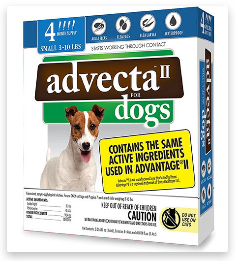 Advecta II Flea And Tick Prevention Topical Treatment