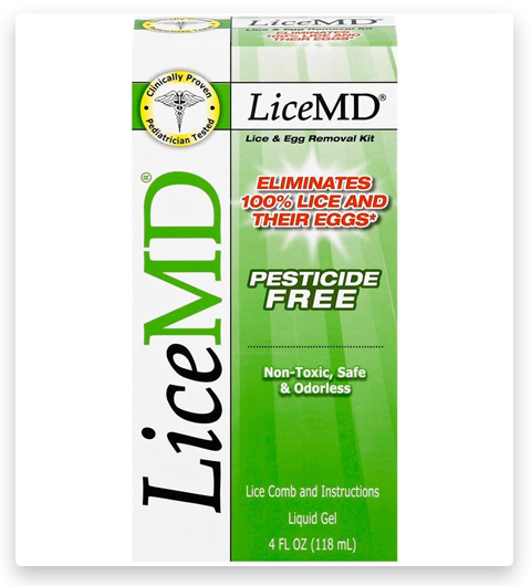 Kit de traitement des poux de tête LiceMD