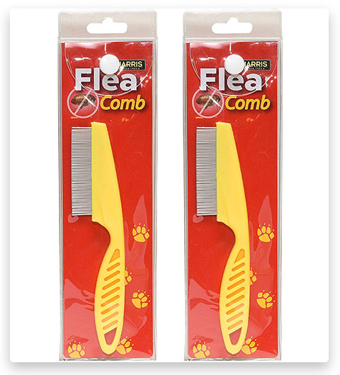 Harris Flea Comb - Flea, Nit and Lice Comb Removal for Cats and Dogs