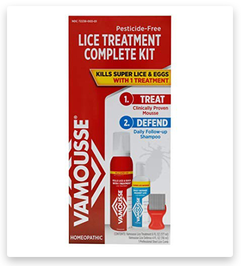Kit completo Vamousse Super Lice Treatment