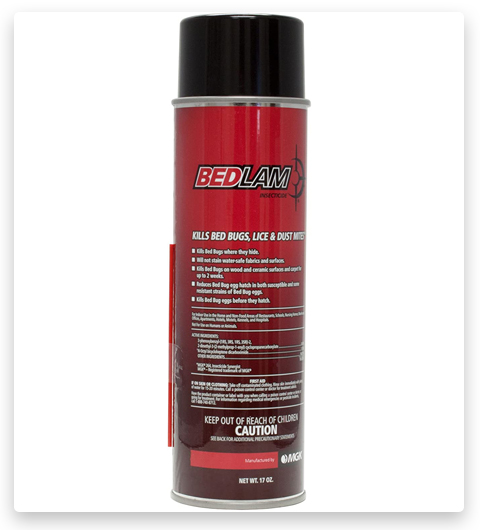 Bedlam Insecticide Spray - Kills Bed Bugs, Lice, and Dust Mites