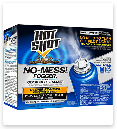 Hot Shot HG-20177 Bomba antiscarafaggi No Mess Fogger