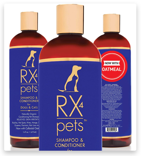 RX4 Flea Shampoo for Cats with Conditioner