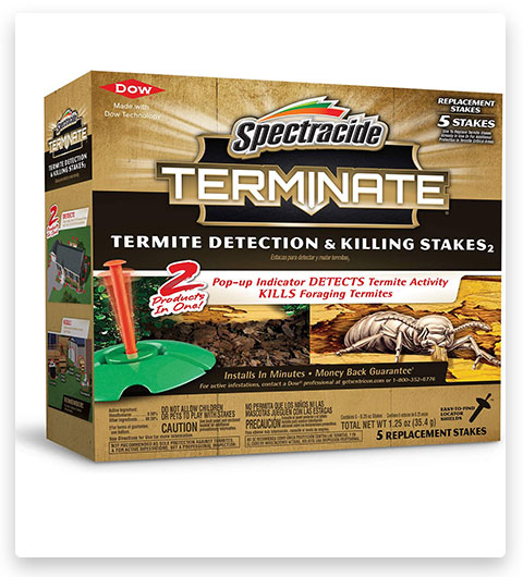 Spectracide Terminate Refill Stakes 5-Count Termite Bait Killer