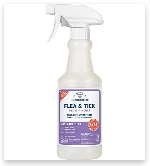 Wondercide - Spray anti-puces, anti-tiques et anti-moustiques pour les chiens, les chats et la maison