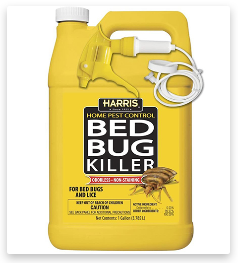 Harris Bed Bug Killer, Liquid Spray with Odorless and Non-Staining Formula