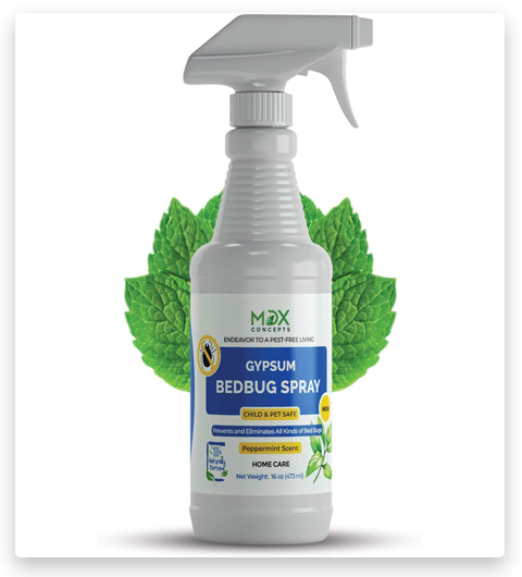 Mdxconcepts Bettwanzenkiller, Pfefferminzöl - Repellent Spray