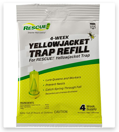 Rescue Non-Toxic Yellowjacket & Wasp Bait Trap Attractant Refill