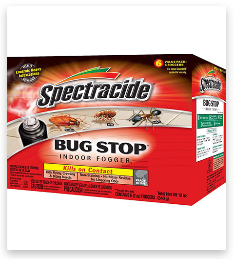 Spectracide Bug Stop Flea Fogger per interni