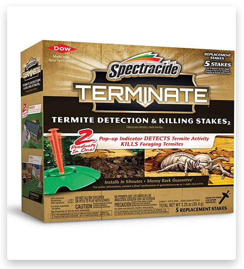 Terminate Ricarica Paletti 5-Count Termite Killer