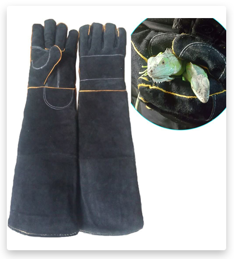 WINGOFFLY Animal Handling Anti-Bite Snake Proof Gloves