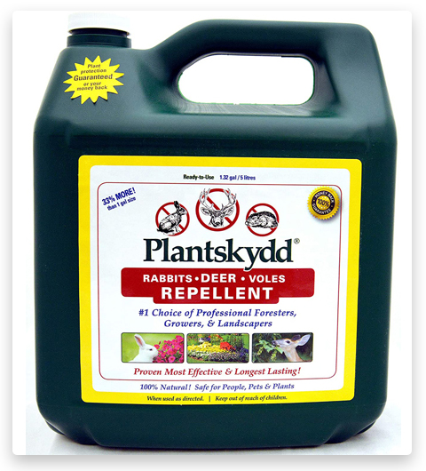 Plantskydd Animal Repellent - Repels Deer, Rabbits, Elk, Moose, Hares, Voles, Squirrels, Chipmunks