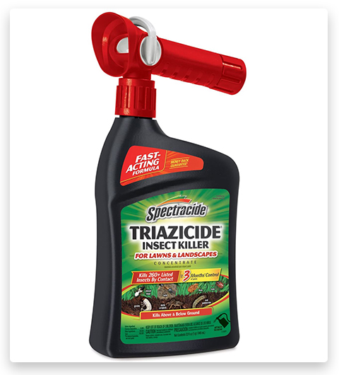 Spectracide Triazicide Insect Killer per prati e paesaggi Spray concentrato contro le zecche per il giardino