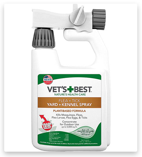 Vet's Best Natural Flea Killer and Tick Yard and Kennel Spray