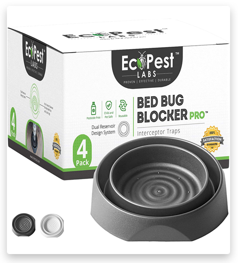 ECOPEST Bed Bug Interceptors – Bed Bug Blocker Interceptor Traps 