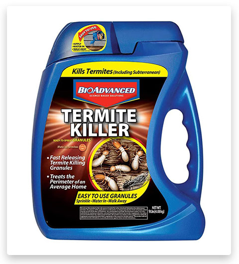 BioAdvanced Termite Treatmen Killer Granuli pronti per la distribuzione