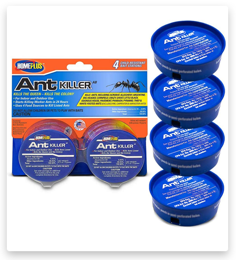Home Plus Ant Poison Killer Indoor & Outdoor Metal Ant Traps