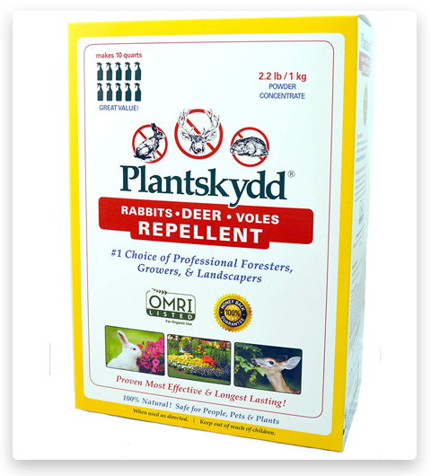 Repelente de animales Plantskydd - Polvo orgánico concentrado