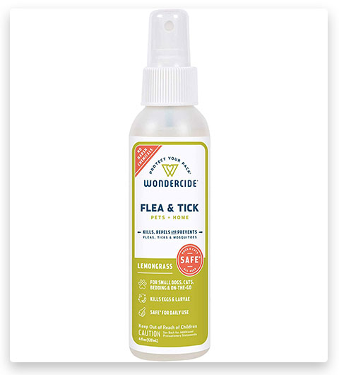 Wondercide - Prevención de pulgas y garrapatas con aceites esenciales naturales