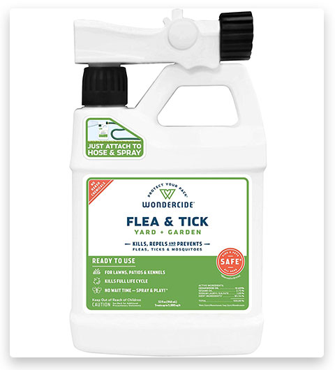 Wondercide Natural Products - Spray anti-puces, anti-tiques et anti-moustiques pour la cour.