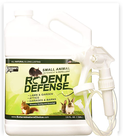 Spray de defensa contra roedores totalmente natural