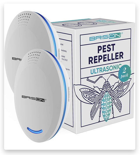 BRISON Ultrasonic Plug-in Control Pest Roach Repellent