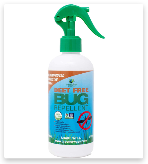 Greenerways Organic Deet-Free Bug Spray