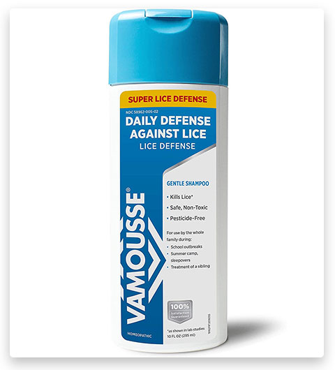 Vamousse Head Lice Daily Defense Shampoo