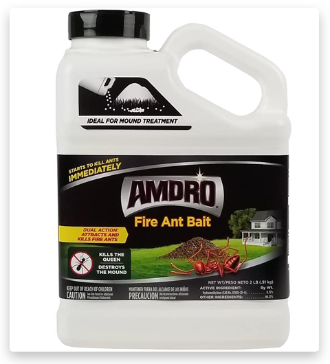 AMDRO Cebo para hormigas de fuego en gránulos
