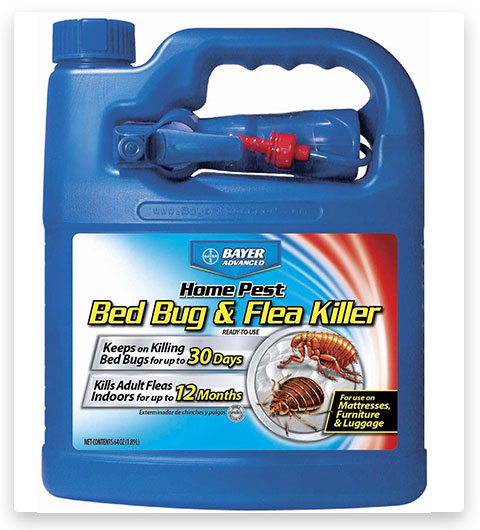 BioAdvanced Home Pest Spray para eliminar chinches y pulgas