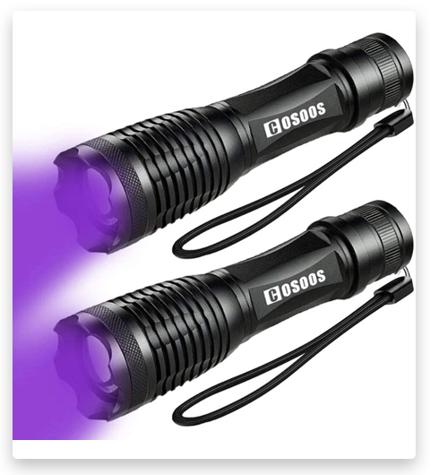 COSOOS 2 in LED Tactical Flashlight