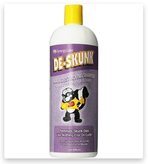 De-Skunk Odor Destroying Skunk Shampoo
