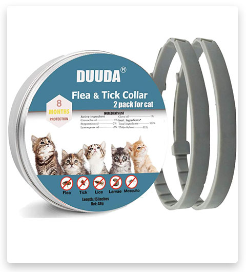 Duuda Flea and Tick Collar for Cats