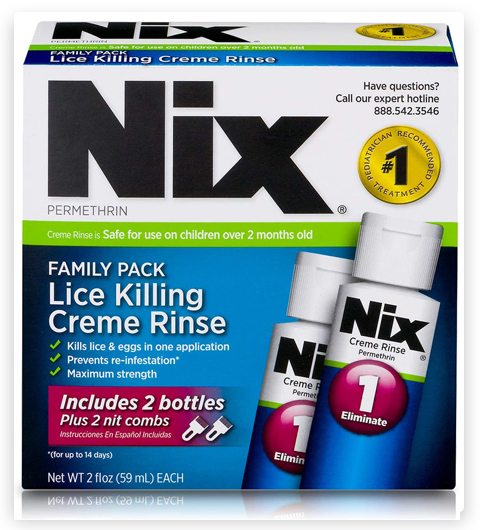 Rinçage crème anti-poux Nix Killing Creme