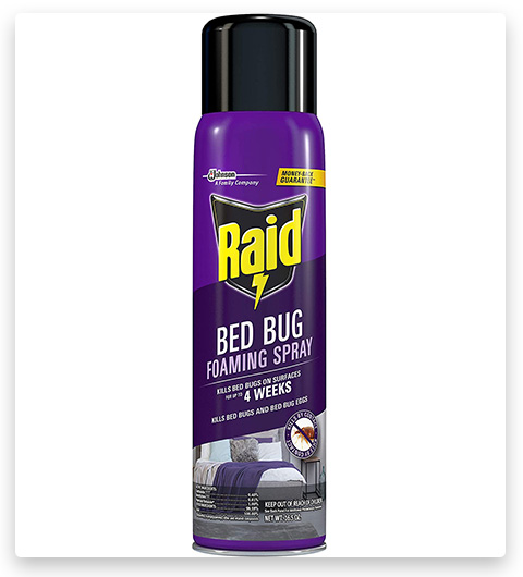 Raid Bed Bug Foaming Spray, For Indoor Use