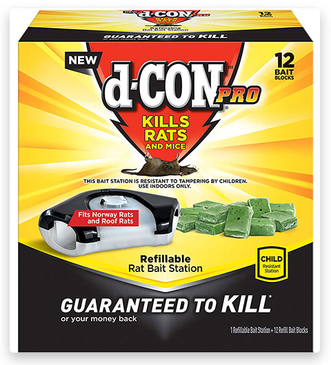 D-con Rat Killer Poison Bait Station