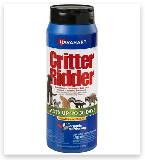 Havahart Critter Ridder Animal Skunk Repellent Granular Shaker