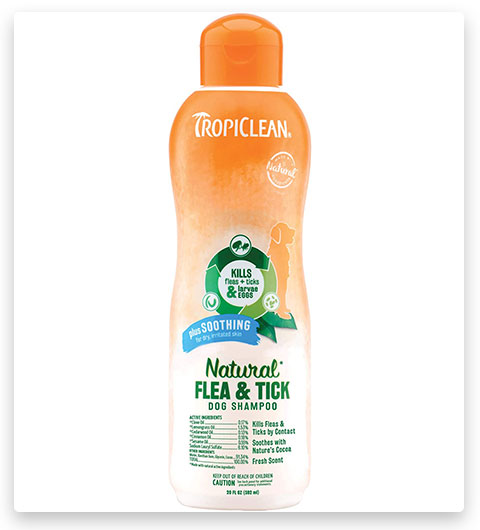TropiClean Natural Flea & Tick Shampoos for Dogs