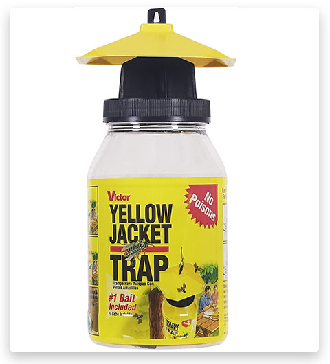 Victor M362 Poison-Free Reusable Yellow Jacket & Wasp Bait Trap