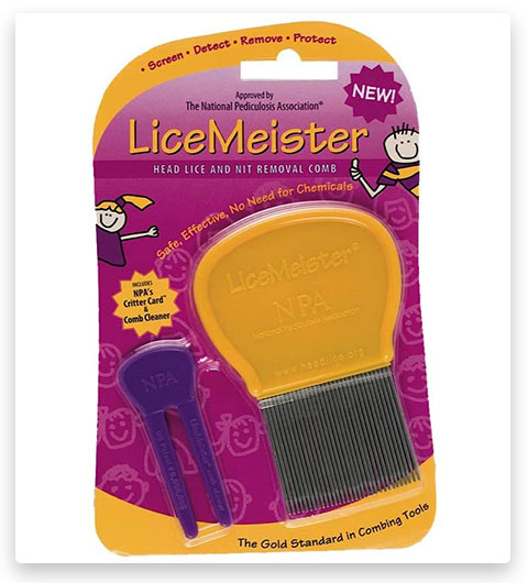 LiceMeister Head Nit Removal & Lice Comb